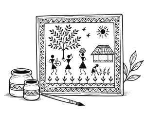 Tribal Art & paintings (Tribal)