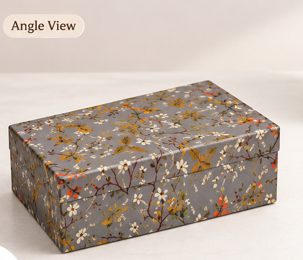 Handcrafted Terrazzo Resin Decorative Storage Box