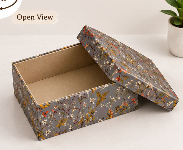 Handcrafted Terrazzo Resin Decorative Storage Box