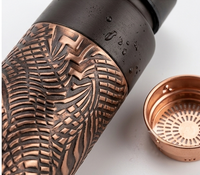Vanguard Obsidian & Woven Copper Premium Vacuum Bottle