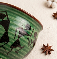 Warli Folk Art Ceramic Mug