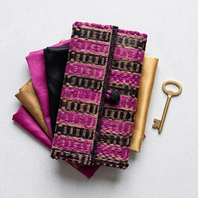 Vibrance Geo-Pattern Foldover Wallet