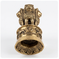 Handcrafted Brass Ashoka Lion Capital Showpiece