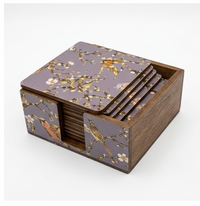 Handcrafted Terrazzo Resin Coaster Set