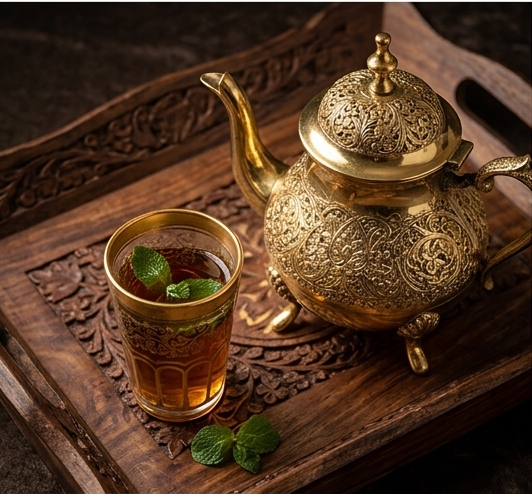 Handcrafted Brass Teapot