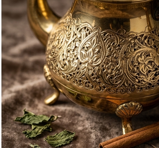 Handcrafted Brass Teapot