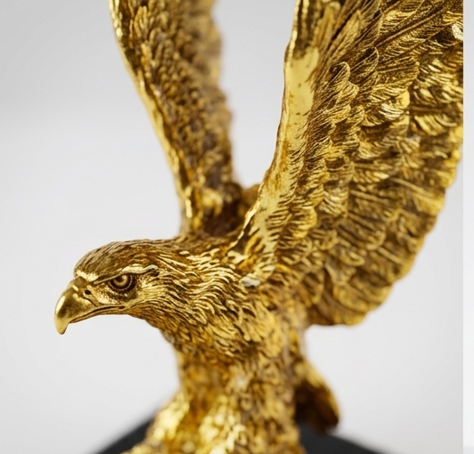 Apex Antiqued Brass Eagle Majestic Figurine