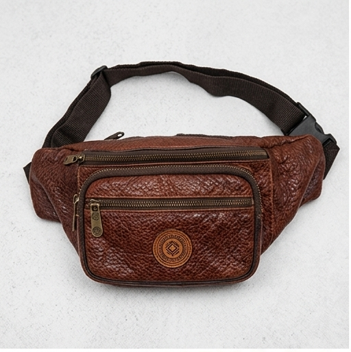 Heritage Leather Utility Waist Bag