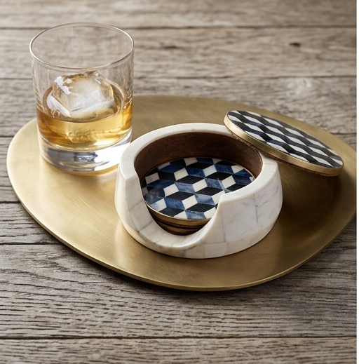 Handcrafted Wooden Trinket Box