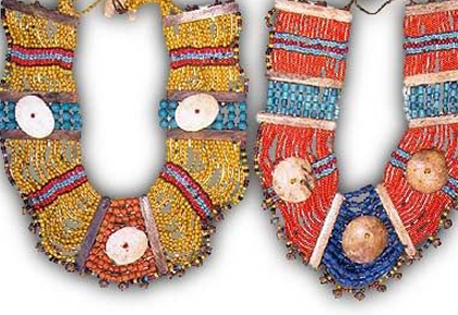 Konyak Seed-Bead Collars