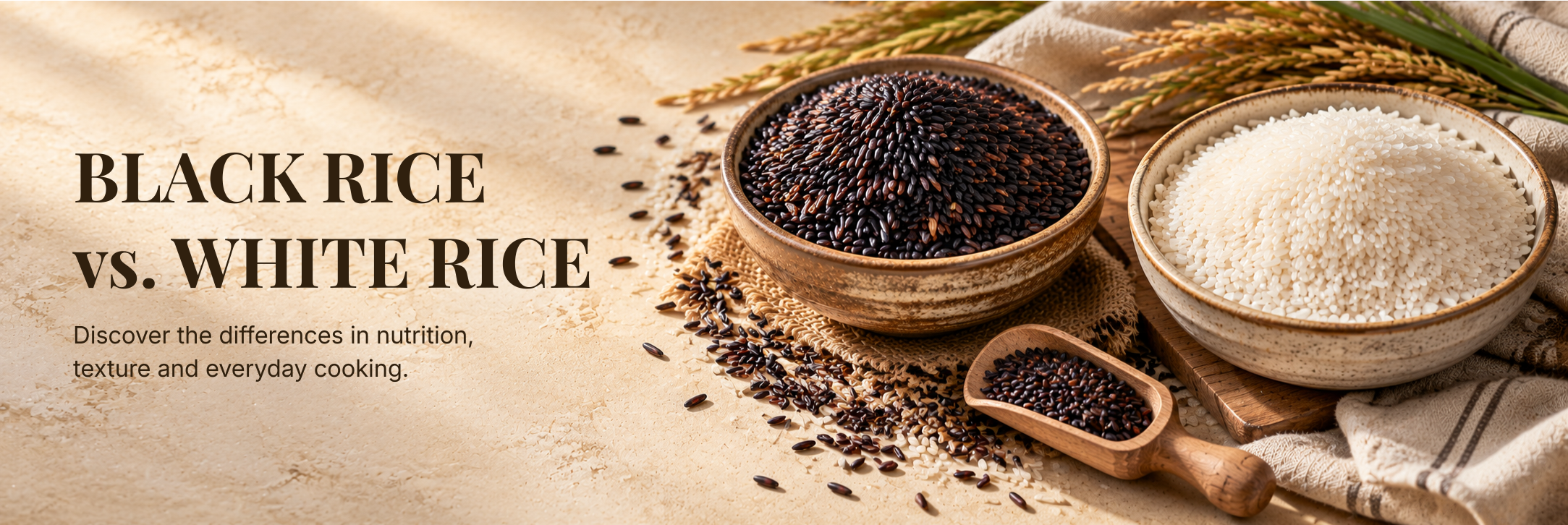 Black Rice vs. White Rice: What’s the Difference, and Which One Belongs on Your Plate?