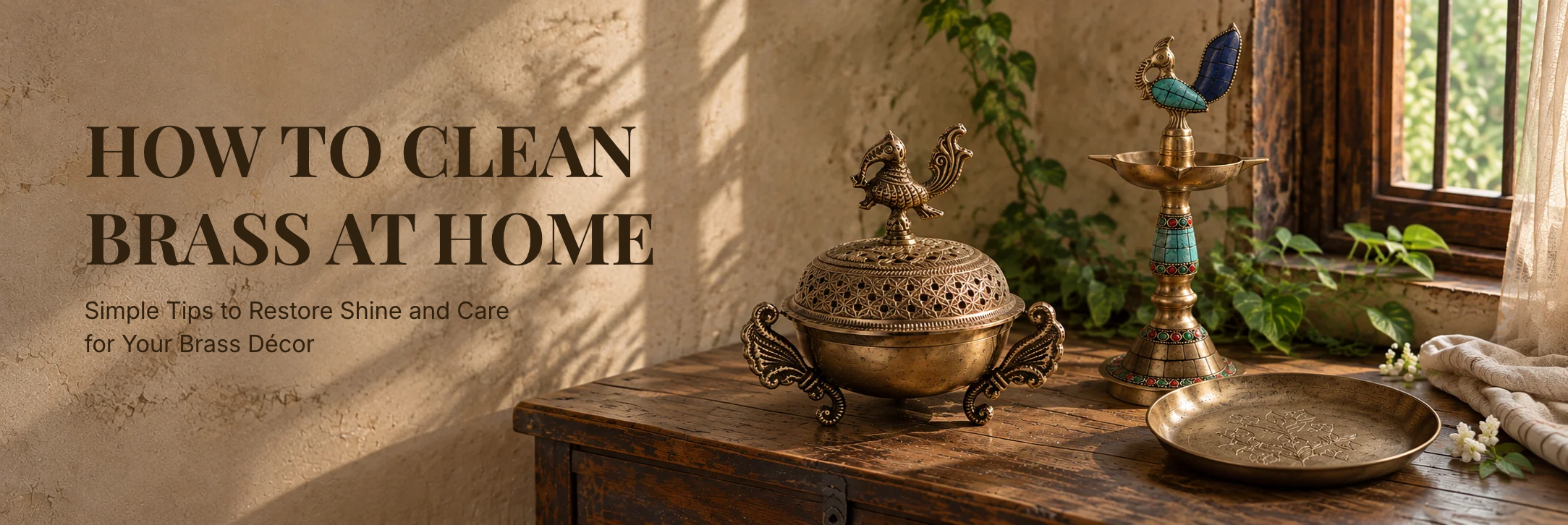 How to Clean Brass at Home: Easy Tips to Maintain Brass Items