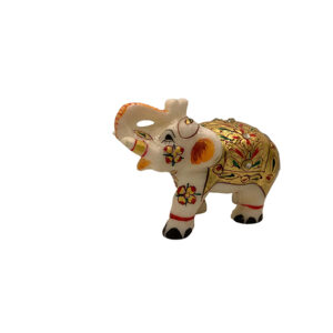 Elegant Marble Elephant