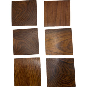 Elegant Wooden Table Coaster, Set of 6