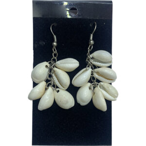 Cowrie Shells, Earrings