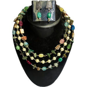 Multicolor Necklace Set