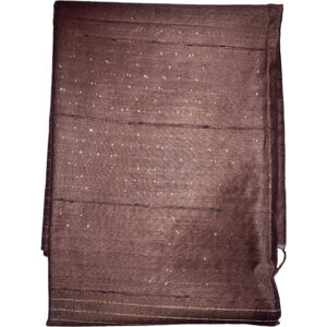 Handwoven Saree, Dark Brown