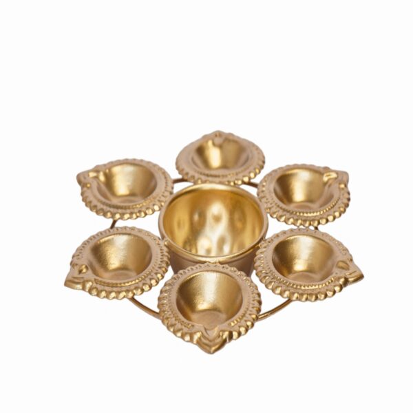 Agarwal's Creations Elegant Metal Urli Small Decorative Bowl for Floating Flowers & Home Decor